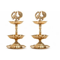 Brass Diya Collection – Buy Handcrafted Pooja Lamps Online