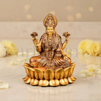 Goddess Lakshmi idols symbolize wealth, prosperity, happiness, and good fortune.