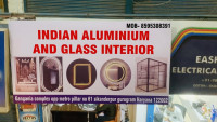 Indian aluminium and glass interior