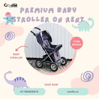 Buy Premium Baby Stroller on Rent