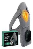Hewelth Shoulder Massager Delivers Deep Relaxation and Effective Pain Relief Daily!