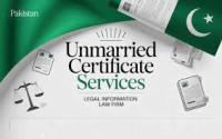Unmarried Certificate Fee_According To Law Firm Pakistan
