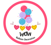 Wow Balloon Decoration